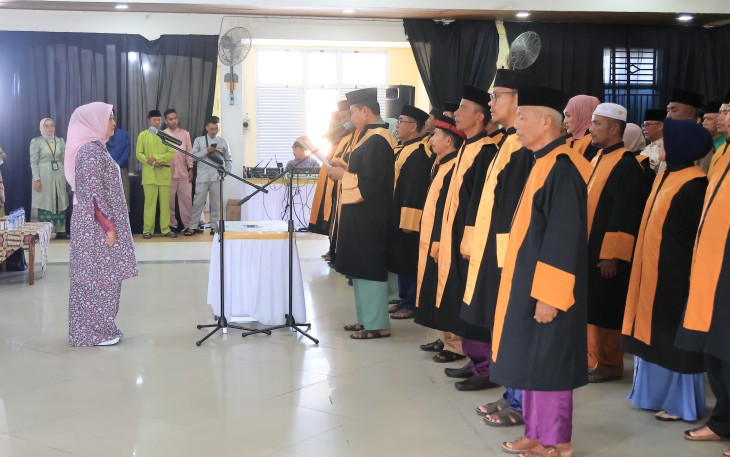Wakil Bupati Bintan Deby Lantik Dewan Hakim MTQH Ke XIV  Kabupaten Bintan THN 2025.