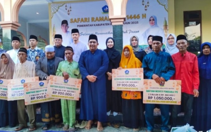 Bupati Bintan Gelar Safari Ramadan di Desa Ekang Anculai