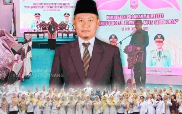 Sekretaris Daerah Kota Tanjungpinang, Zulhidayat secara resmi menutup rangkaian Pembinaan Program Adiwiyata KotaTanjungpinang Tahun 2025 dengan tema “Menuju Sekolah Adiwiyata Kota Tahun 2026”, yang digelar di Aula Sultan Sulaiman Badrul Alamsyah Kantor Wali Kota, Rabu (26/11/2025)
