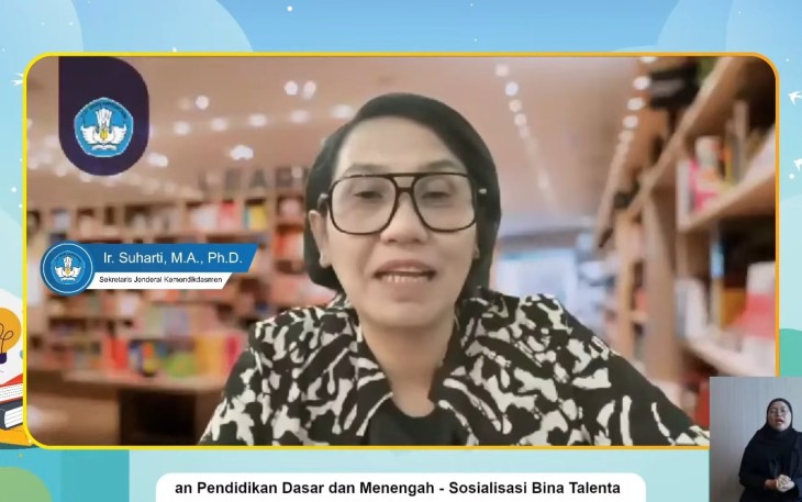 Sekretaris Jenderal Kemendikdasmen Suharti