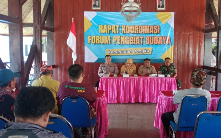 TNI-Polri Bersinergi Jaga Warisan Budaya Dongko, Trenggalek