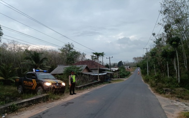 Polsek Belitang III Laksanakan Patroli Sore