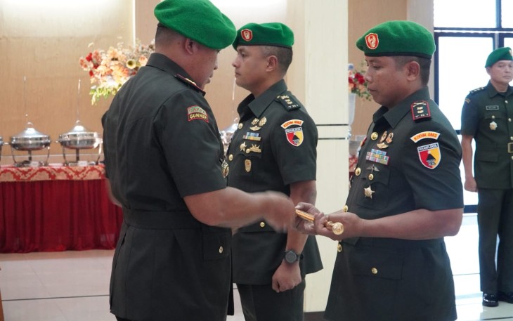 Letkol Inf I Nyoman Adhisaputra Resmi Jabat Dandim 0803/Madiun