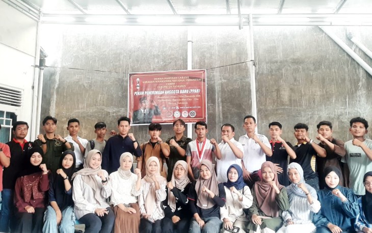 Mahasiswa ITS Khatulistiwa Gabung di PPAB GMNI Pasaman