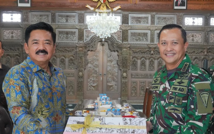 Panglima Komando Pasukan Khusus (Pangkopassus) Letjen TNI Djon Afriandi 