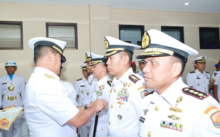 Pangkoarmada III Pimpin Sertijab Tiga Jabatan Strategis