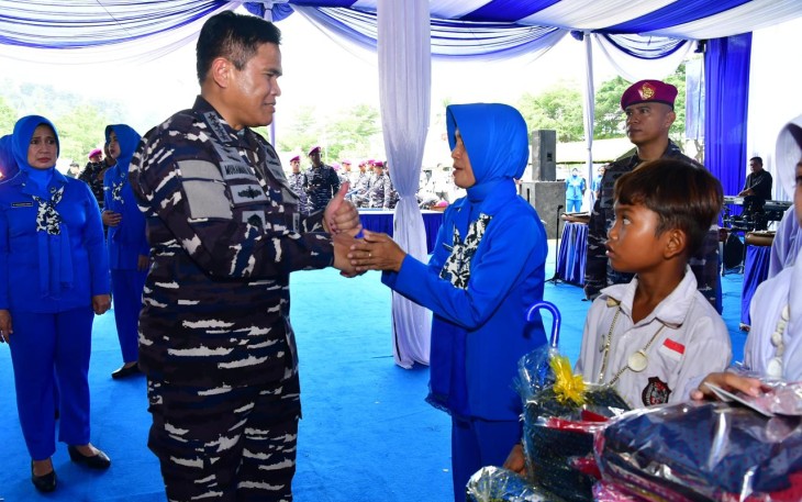 Kasal Apresiasi Dedikasi Istri Prajurit TNI AL Dalam Dunia Pendidikan 