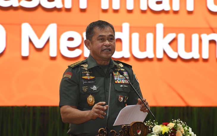 Kepala Staf Angkatan Darat (Kasad) Jenderal TNI Maruli Simanjuntak, M.Sc
