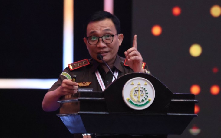 Kepala Badan Diklat (Kabadiklat) Kejaksaan RI Dr. Leonard Eben Ezer Simanjuntak yang diwakili oleh Sekretaris Badiklat Kejaksaan RI Ade Sutiawarman pada Selasa 11 Februari 2025 secara daring