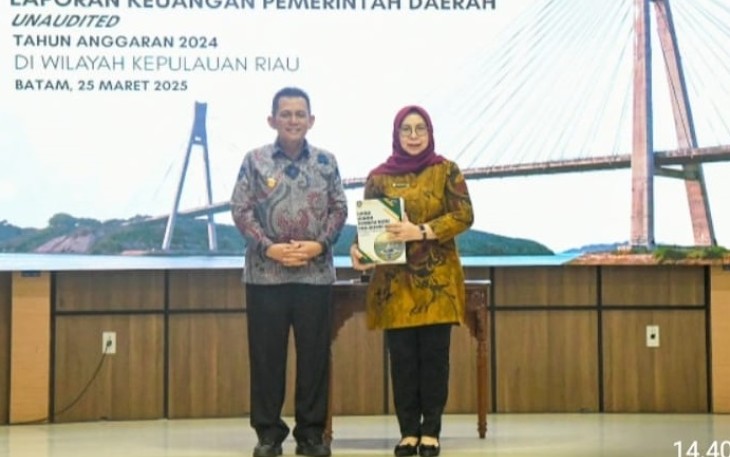 Gubernur Kepri Serahkan Laporan Keuangan Tahun 2024 ke BPK