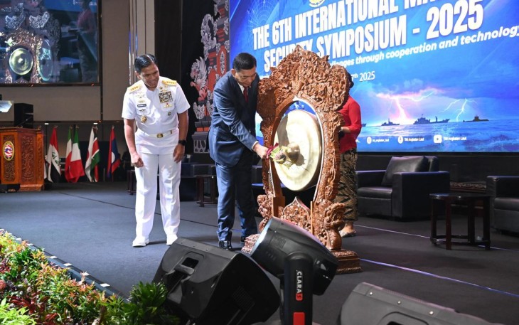 Pangkoarmada III Ikuti The 6th International Maritime Security Symposium 2025 di Bali