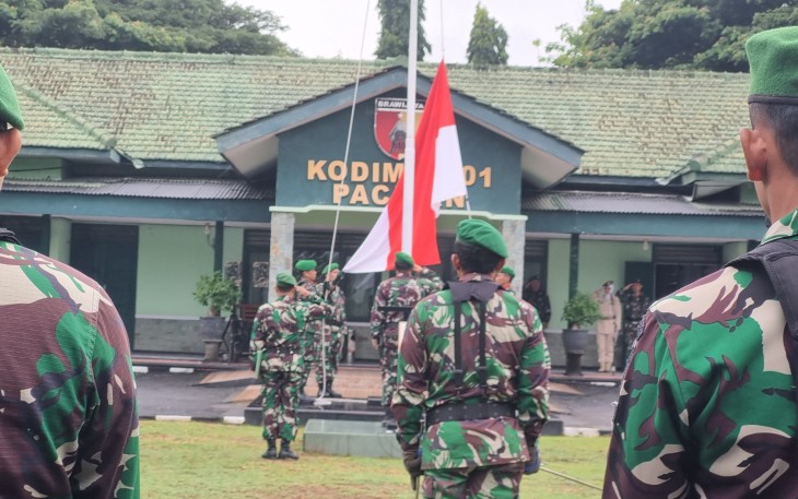 Kodim 0801/Pacitan Gelar Upacara 17-an