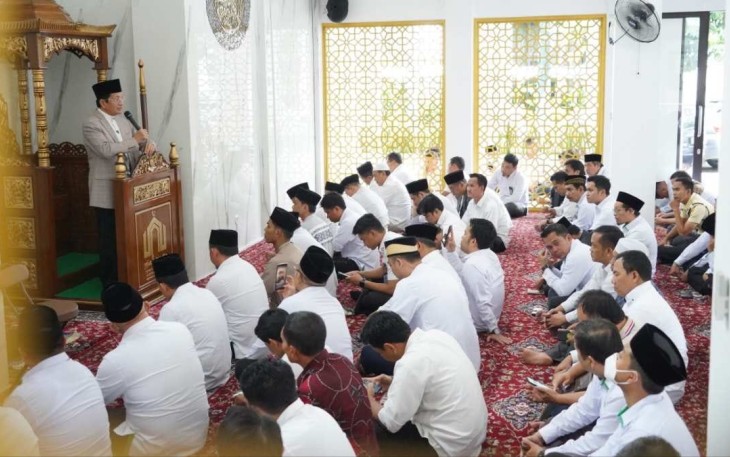 Menteri Agama Nasaruddin Umar Kuliah Ramadan Masjid Al Munawwar