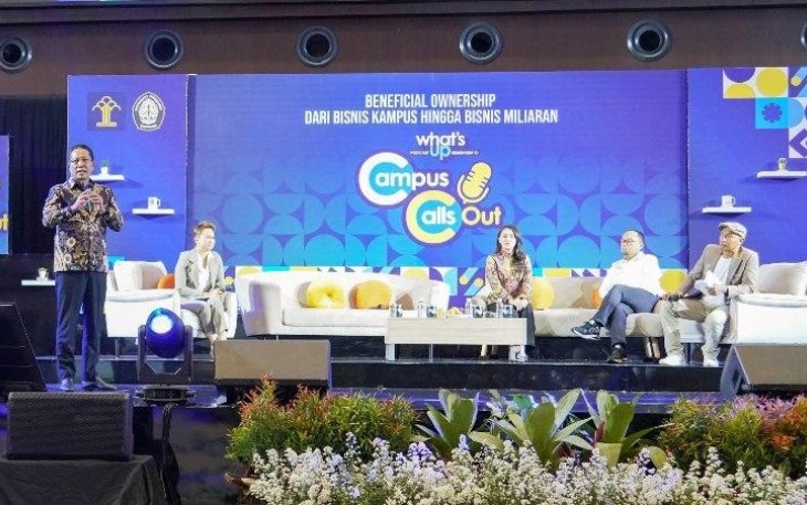Menteri Hukum, Supratman Andi Agtas di Muladi Dome Undip, Rabu (19/11/2025).