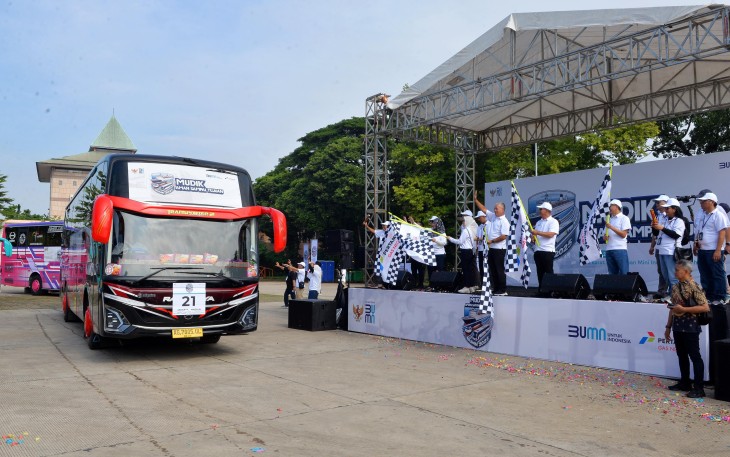  PGN Berangkatkan 1.267 Pemudik Menuju Lebaran Aman dan Nyaman