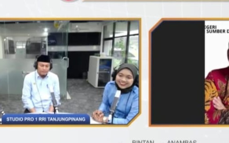 Wakil Gubernur Kepulauan Riau, Nyanyang Haris Pratamura dalam Dialog di RRI