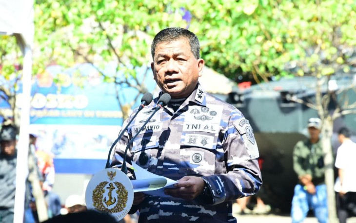 Asisten Potensi Maritim Kepala Staf Angkatan Laut (Aspotmar Kasal) Mayjen TNI (Mar) Dr. Hermanto
