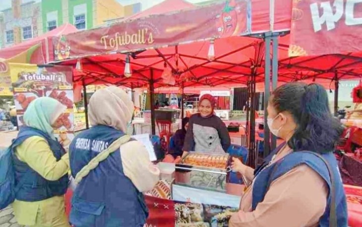 Dinkes Tanjungpinang Turun Lapangan Awasi Keamanan Takjil