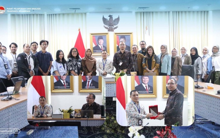 PPATK saat Terima Kunjungan LKPP 