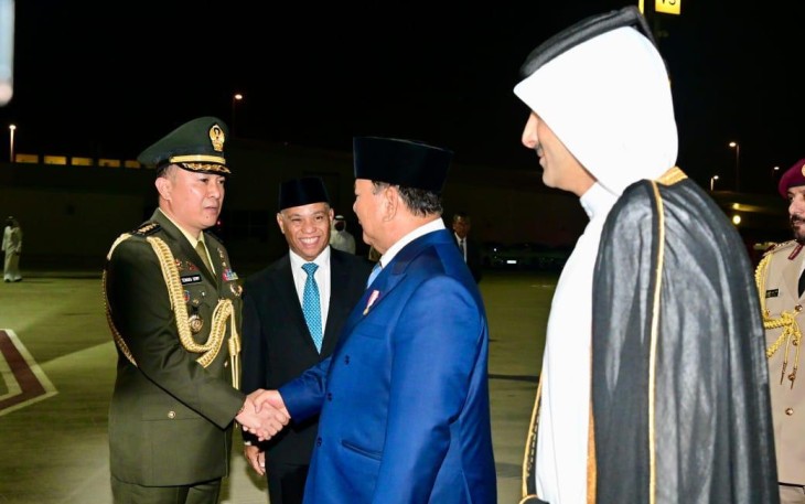 Presiden RI Disambut Hangat oleh Atase Pertahanan dan Pejabat Indonesia