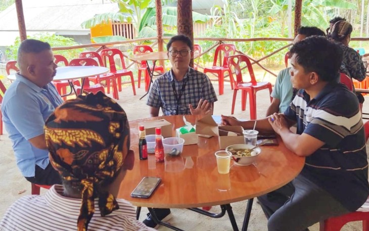 Rumah Batik Bintan Hadir di Desa Ekang Anculai
