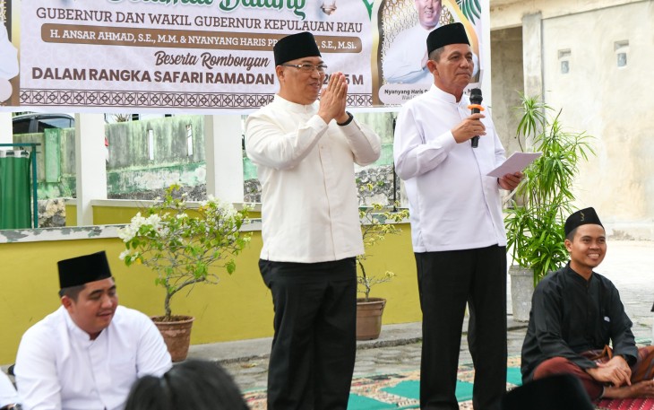 Gubernur Ansar Ajak Umat Muslim Implementasikan Nilai Ramadan dalam Kehidupan Sehari-hari