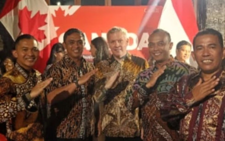 Asintel dan Asops Koopsud II Hadiri Dinner Duta Besar Kanada 