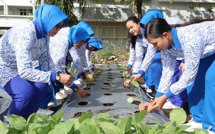 Sastlinlamil 2 Laksanakan Peresmian Rumah Bibit Jalasenastri Cabang 3 Gabungan Kolinlamil 