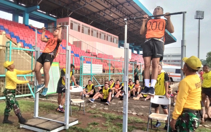 ebanyak 545 personel jajaran Korem 071/ Wijayakusuma, Bintara dan Tamtama mengikuti tes Kesegaran Jasmani “Garjas” dalam rangka Usul Kenaikan Pangkat (UKP) periode 1-10-2025