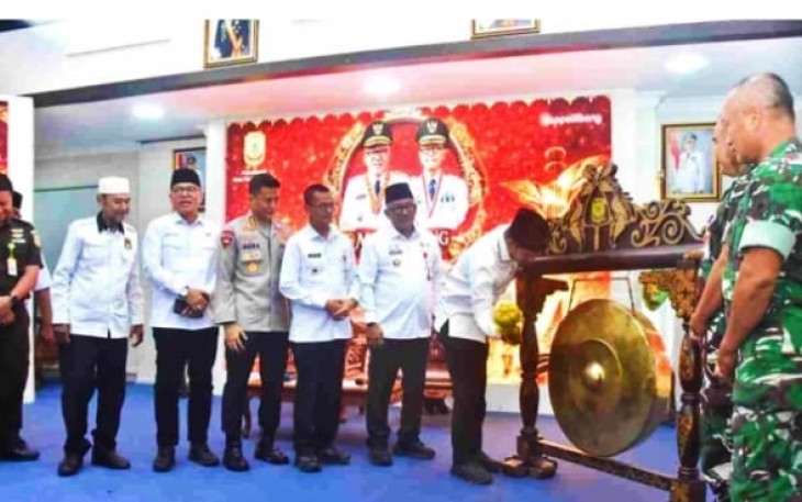 Wali Kota Lis saat Buka Musrenbang RKPD 2027 di Aula Sultan Sulaiman Badrul Alamsyah Kantor Wali Kota Tanjungpinang, Rabu (11/3/2026).