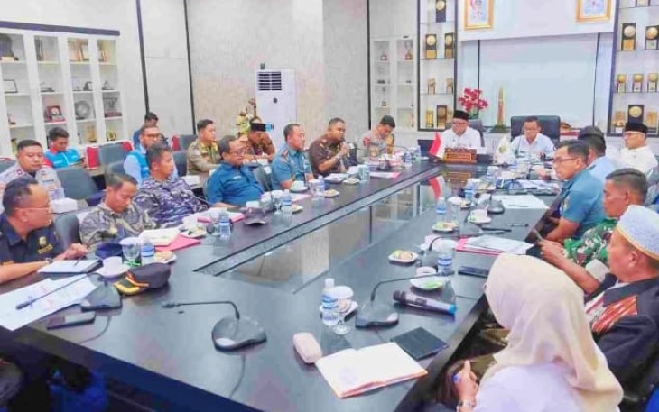 Rapat Forum Koordinasi Pimpinan Daerah (Forkopimda) Kota Tanjungpinang Triwulan I Tahun 2026.