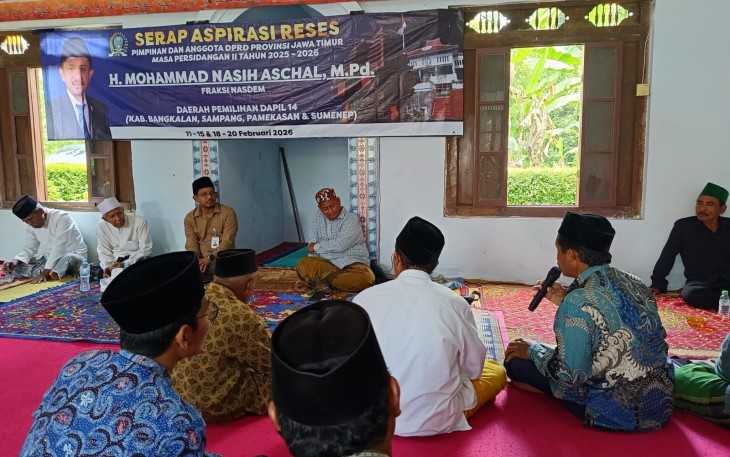 Serap aspirasi masyarakat yang digelar oleh Ketua Fraksi Partai NasDem DPRD Jatim, Mohammad Nasih Aschal.