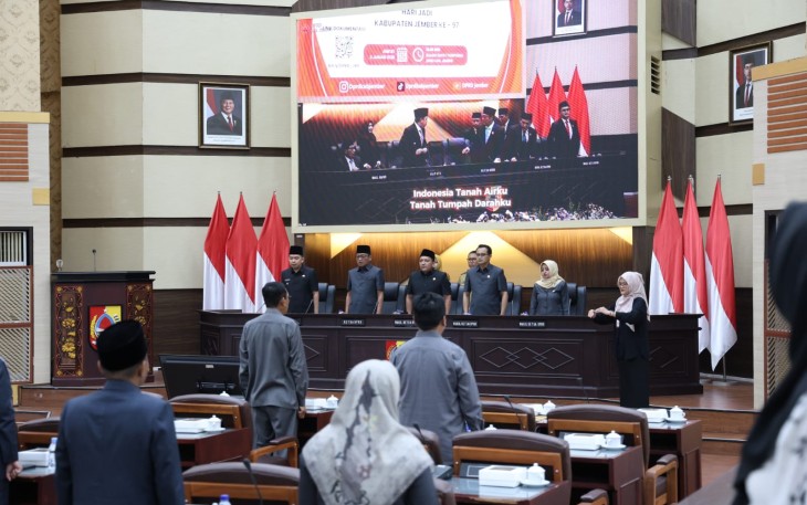 Rapat Paripurna DPRD Kabupaten Jember