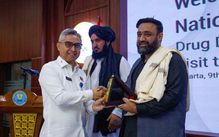BNN RI Terima Kunjungan Delegasi Afghanistan 