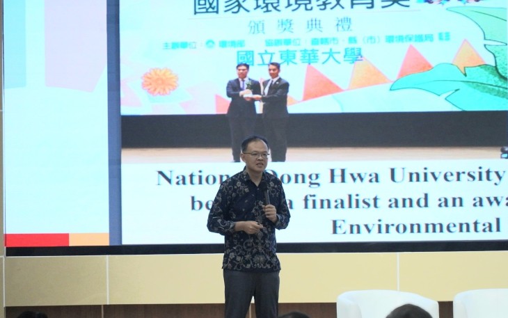 Prof Lee dalam sesi SDGs Lecture dalam kegiatan SDGs Center Conference 2026 di Universitas Pertamina