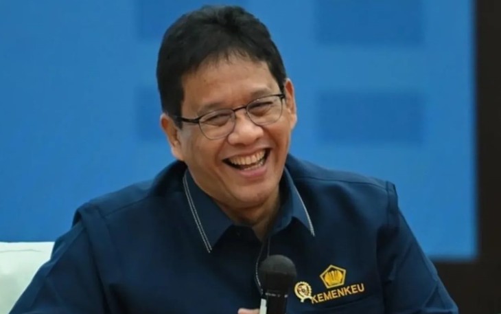 Menteri Keuangan (Menkeu) Purbaya Yudhi Sadewa dalam Indonesia Economic Outlook 2026 di Jakarta, Jumat (13/2).