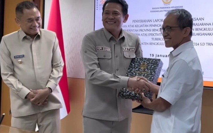 Ketua DPRD Benteng Fepi Suheri Hadiri BAST dan Penyerahan LHP