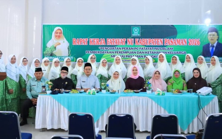 Fatayat NU Bareng TP PKK Susun Program di Acara Raker