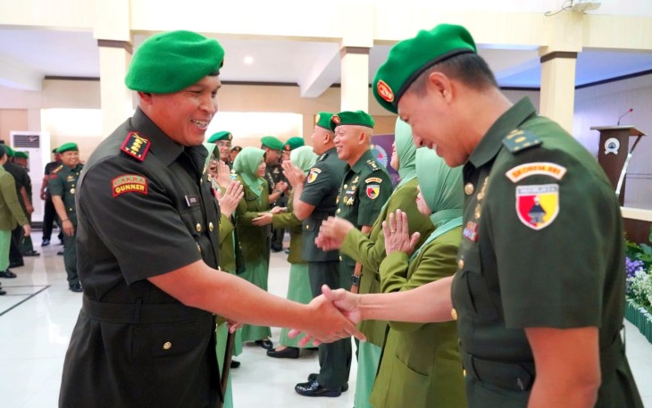 Mayor Arm Timbul Moedjihartoyo kini kembali berdinas di Korem 081/DSJ