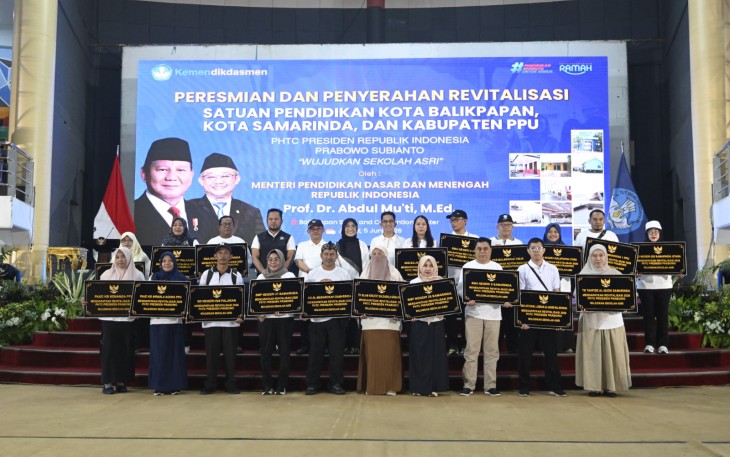 Sekolah Swasta Kalimantan Timur Ikut Rasakan Dampak Revitalisasi