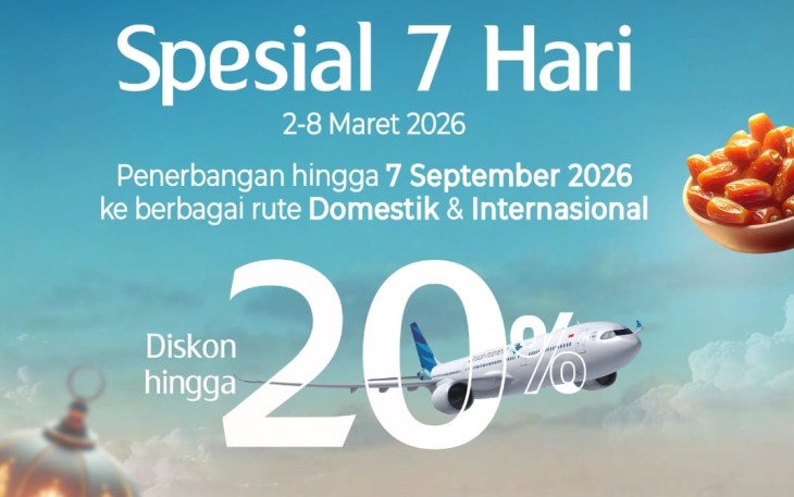 Program Diskon Tiket Hingga 20% Jelang Lebaran