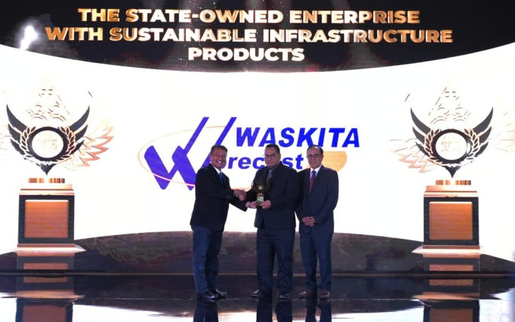 Beton Readymix Bersertifikasi Green Label Waskita Beton Precast Raih Penghargaan di Indonesia Property &amp; Bank Awards XX 2026