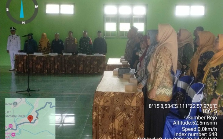 Pelantikan aparat pemerintah desa