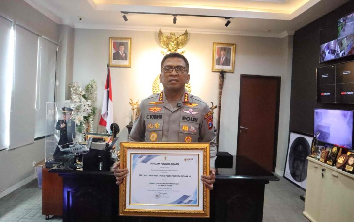 Kapolresta Sidoarjo Kombes Pol Christian Tobing