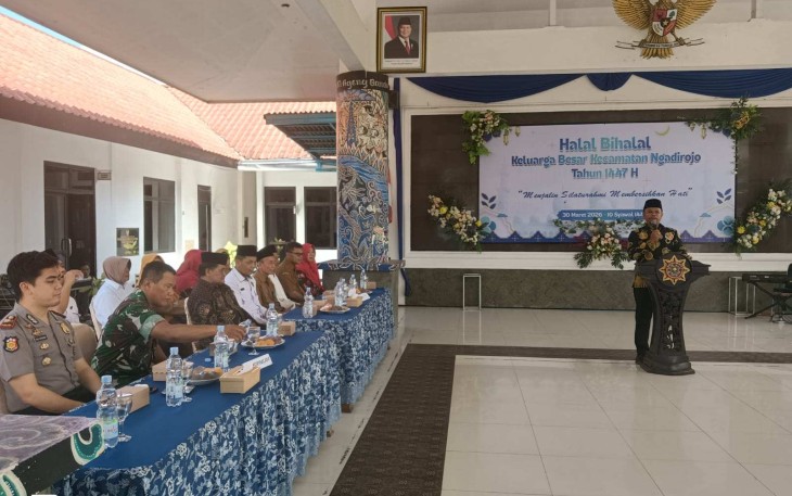 Halalbihalal bersama warga desa binaan 