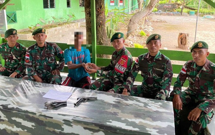 Terimakasih senjata rakitan warga perbatasan 