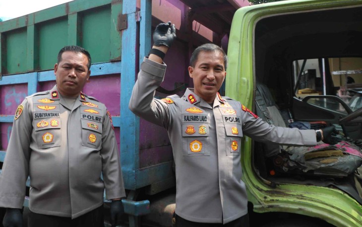Kapolres Blitar Kota AKBP Kalfaris Triwijaya Lalo