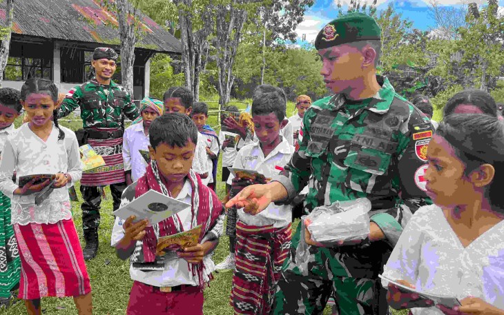 Hardiknas 2026 bagikan buku bacaan 