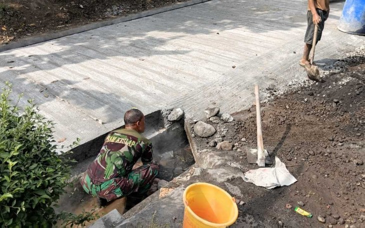 Percepatan Pembangunan Jalan TMMD ke-129