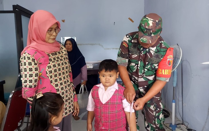Pendampingan posyandu wilayah desa binaan